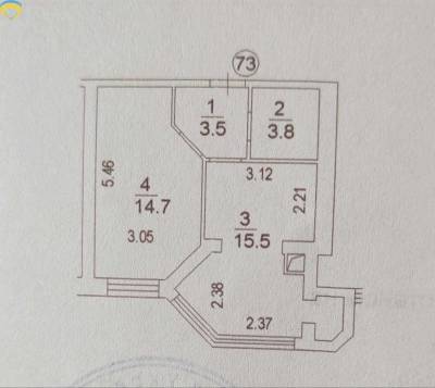 37.5 кв. м., 