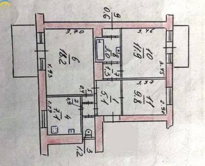 3-комн., 62.2 кв. м., Вознесеновский, 