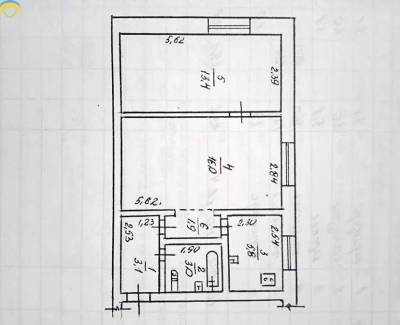 2-комн., 44 кв. м., Индустриальный, 