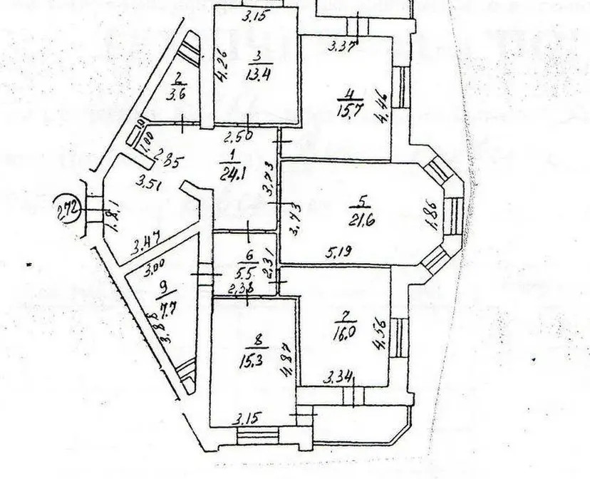 4-комн., 126 кв. м., Дарницкий, 