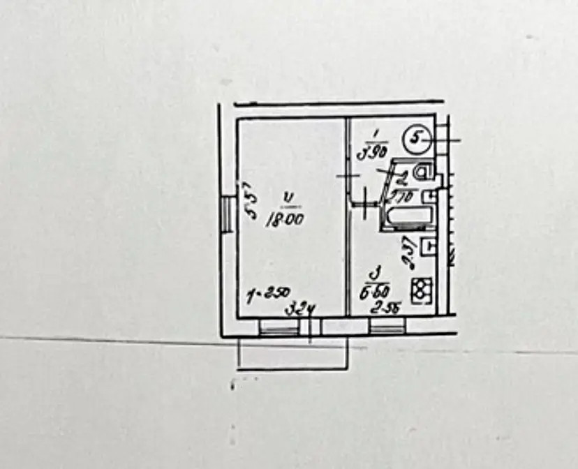 1-комн., 32 кв. м., Даниила Щербаковского (Щербакова), промрайон «Нивки», Шевченковский, Киев