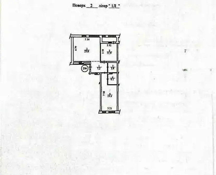 2-комн., 74.5 кв. м., Юрия Липы, Днепровский, 