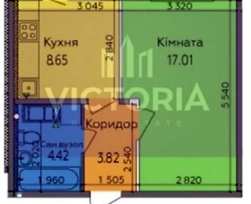 1-комн., 37 кв. м., Берковецька Вул., Берковець, Святошинський, Київ