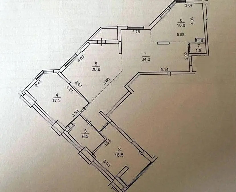 4-комн., 115 кв. м., Симоненко, Голосеевский, 