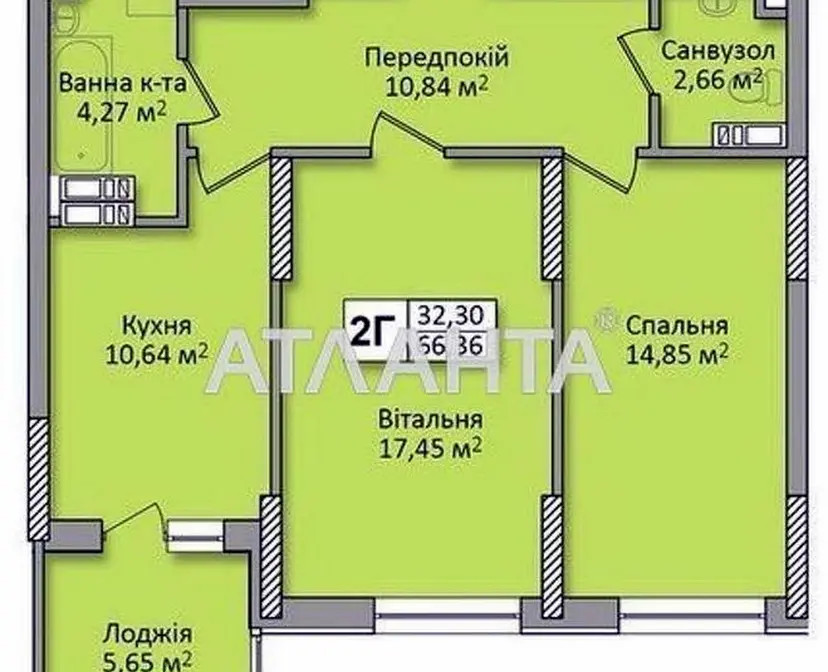 2-комн., 67 кв. м., Кондратюка Ю. Ул., Минский массив, Киев