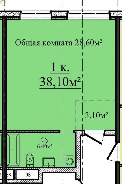 1-комн., 38 кв. м., Гагаринское Плато, Аркадия, Приморский, Одесса