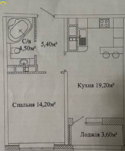 1-комн., 47 кв. м., Варненская, Черемушки, Хаджибейский (Малиновский), Одесса