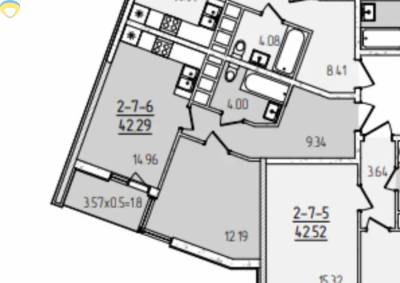 1-комн., 42 кв. м., Краснова, Фонтан, Хаджибейский (Малиновский), Одесса