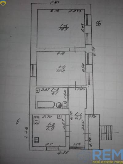 Дом, Більшовик, 2-комн., 44 кв. м., Чорноморський 8-й пров., Пересипський (Суворівський), Одеса