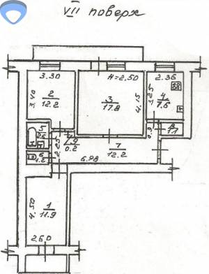 3-комн., 70 кв. м., Посмітного, Фонтан, Приморський, Одеса