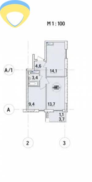 2-комн., 47.3 кв. м., Тульская, Таирова, Киевский, Одесса