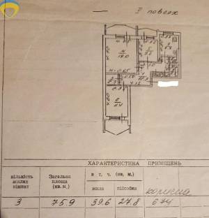 3-комн., 76 кв. м., Академика Сахарова, Котовского пос, Пересыпский (Суворовский), Одесса