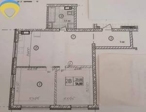 2-комн., 56 кв. м., Марсельська, Котовського сел, Пересипський (Суворівський), Одеса