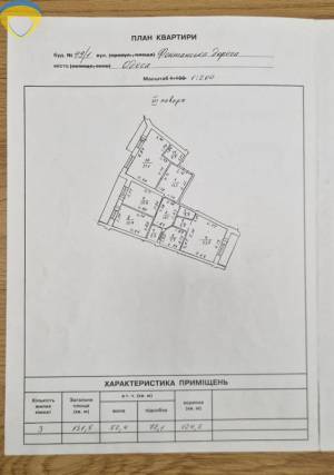 3-комн., 131.5 кв. м., Фонтанская дорога, Фонтан, Приморский, Одесса