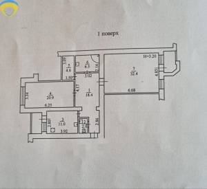 2-комн., 99.4 кв. м., Довженко, Шевченко-Французский, Приморский, Одесса