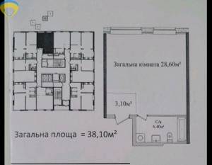 1-комн., 38 кв. м., Гагаринское Плато, Аркадия, Приморский, Одесса