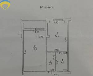 1-комн., 42 кв. м., Генерала Бочарова, Крыжановка, Одеський (Лиманский, Коминтерновский), 