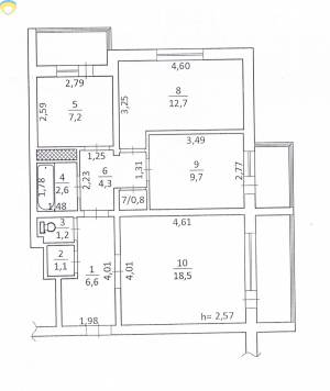 3-комн., 76 кв. м., Фонтанская дорога, Фонтан, Приморский, Одесса