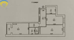 2-комн., 78 кв. м., Академика Сахарова, Крыжановка, Одеський (Лиманский, Коминтерновский), 