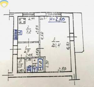 1-комн., 37 кв. м., Генерала Бочарова, Котовського сел, Пересипський (Суворівський), Одеса