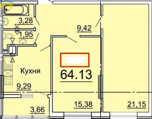 2-комн., 64 кв. м., Фонтанская дорога, Фонтан, Киевский, Одесса