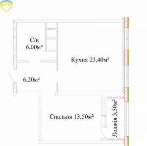 1-комн., 52 кв. м., Варненская, Черемушки, Киевский, Одесса