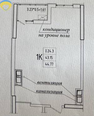 1-комн., 45 кв. м., Генуезька, Аркадія, Приморський, Одеса