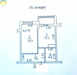 1-комн., 41.2 кв. м., Прохоровская, Молдаванка, Хаджибейский (Малиновский), Одесса