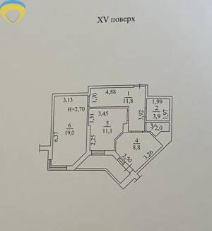 2-комн., 59 кв. м., Овидиопольская дорога, Черемушки, Хаджибейский (Малиновский), Одесса