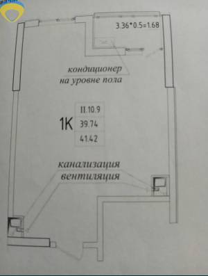 1-комн., 42 кв. м., Генуэзская, Аркадия, Приморский, Одесса