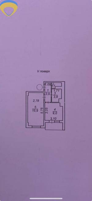 1-комн., 33 кв. м., Европейская, Авангард, Одеський (Овидиопольский), 