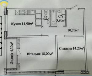 2-комн., 65 кв. м., Варненська, Таїрова, Київський, Одеса