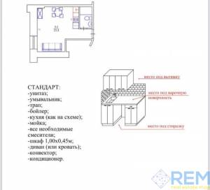 1-комн., 23.4 кв. м., Успенська, Центр, Приморський, Одеса