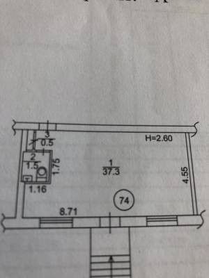 Офис, Добровольского проспект, 38.8 кв. м., Котовского пос, Одесса, Суворовский район